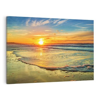 Obraz na płótnie 120x80 - Magia Chwil - zachód słońca,