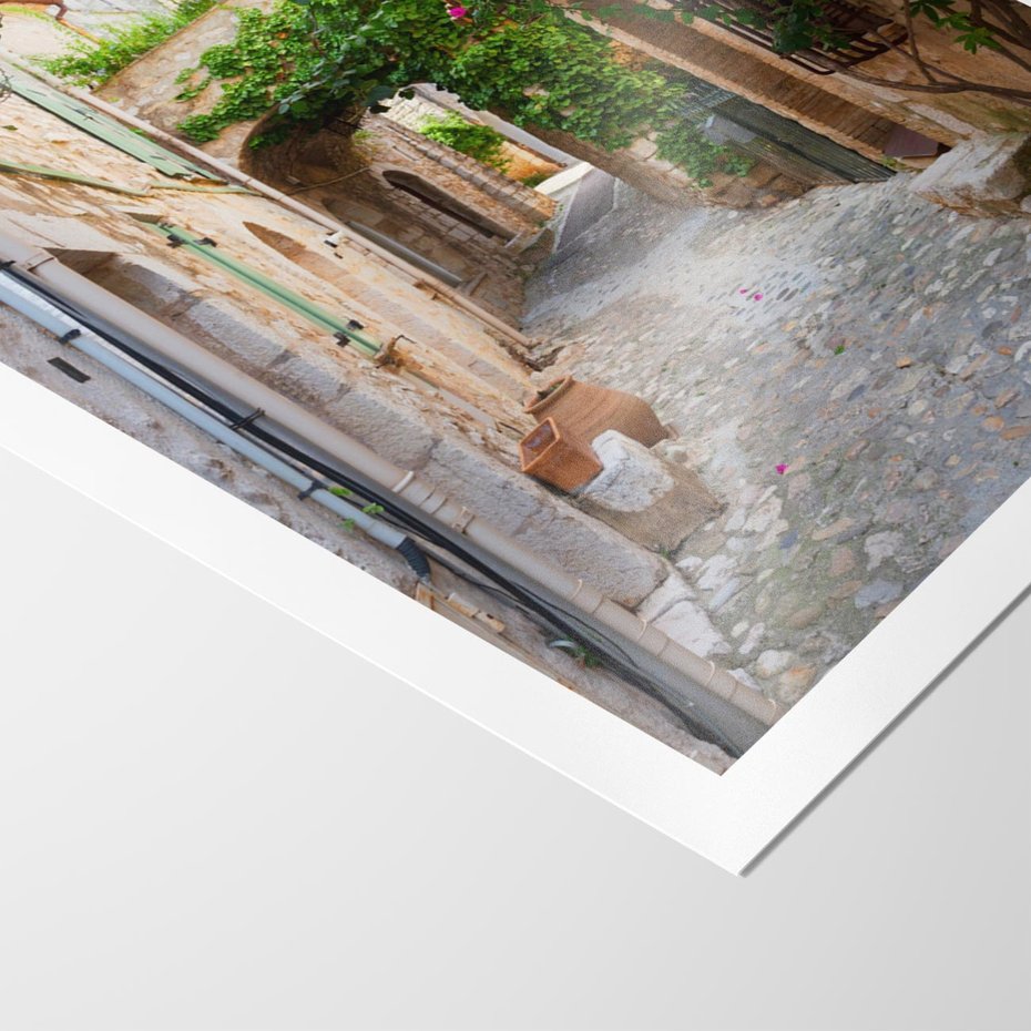 Plakat bez ramy 40x50 - Ścieżka W Nieskończoność - uliczka, perspektywa