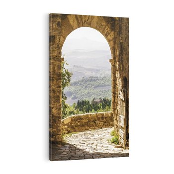 Obraz na płótnie 50x70 - Słoneczne Piękno Włoch i Prowansji - Włochy, Prowansja