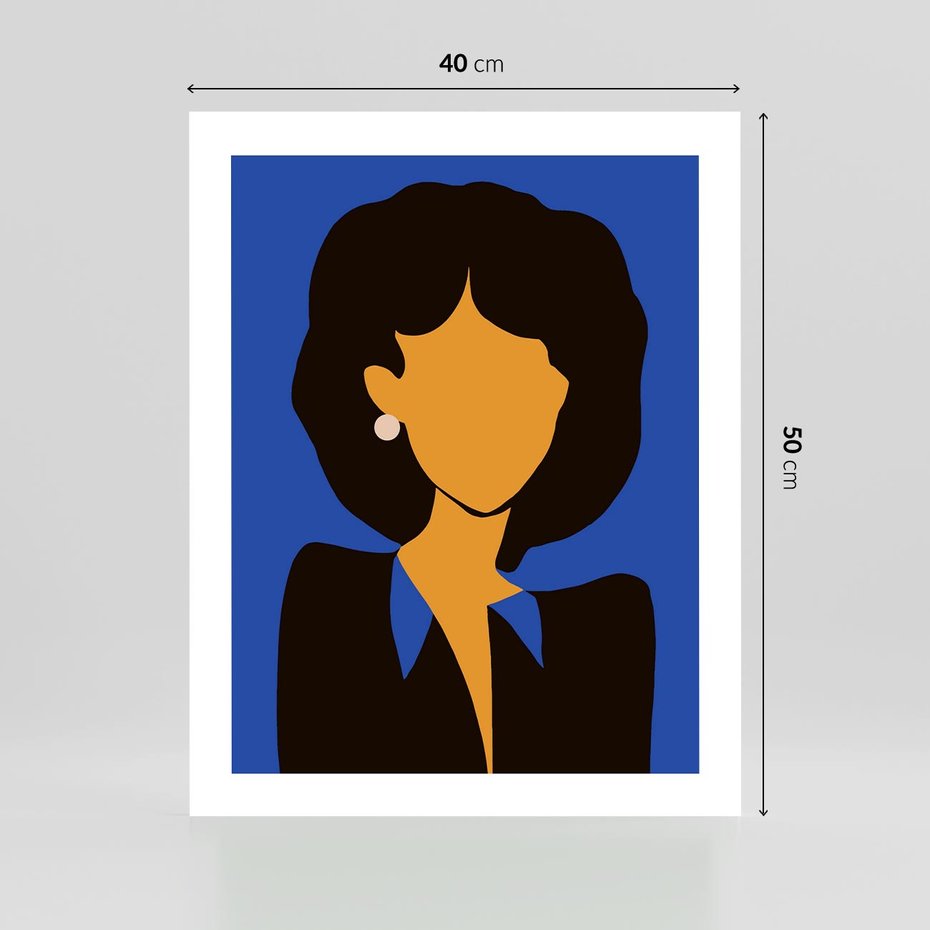 Plakat bez ramy 40x50 - Modernistyczne Wibracje - sztuka nowoczesna, plakat