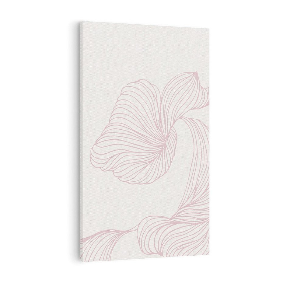 Obraz na płótnie 50x70 - Szept marzeń i tajemnic - abstrakcyjne, roślinne ornamenty