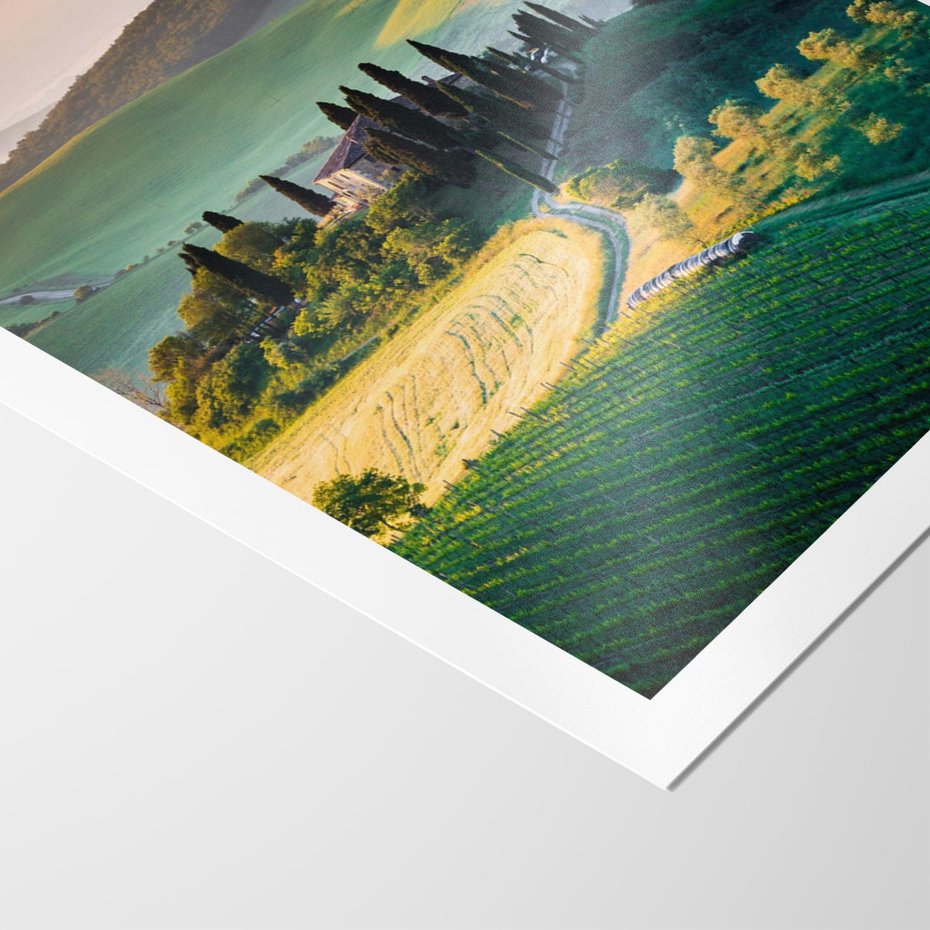 Plakat bez ramy 21x30 - Perspektywa malowniczego widoku - widok, perspektywa