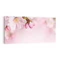 Obraz na płótnie 140x70 - Kwitnąca wiśnia: delikatność natury - kwitnąca, wiśnia