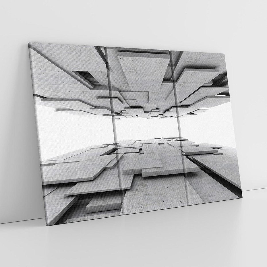 Obraz na płótnie 120x80 - Architektura 3D - architektura, 3D