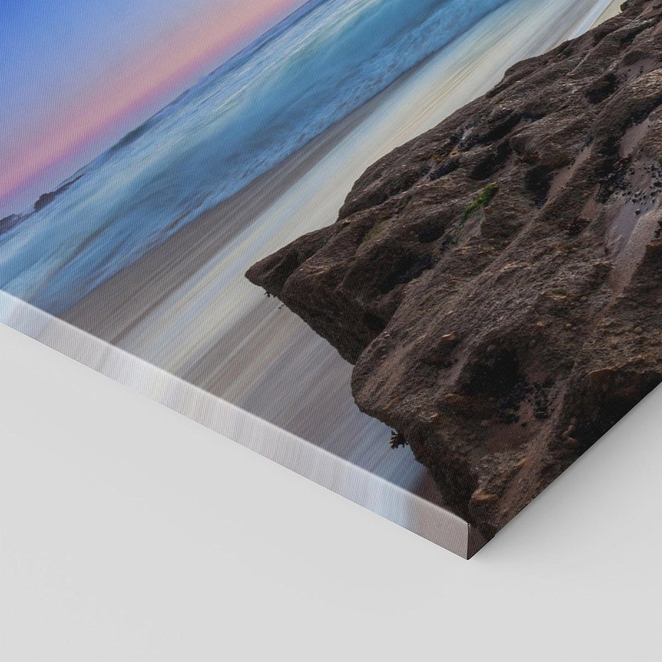 Obraz na płótnie 120x60 - Morze i Plaża - Spokój Oceanicznej Przestrzeni - morze, plaża