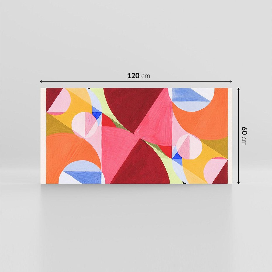 Obraz na płótnie 120x60 - Area Broken by Perpendiculars 1934, Jospeh Schillinger - Reprodukcja - reprodukcja, obraz na płótnie