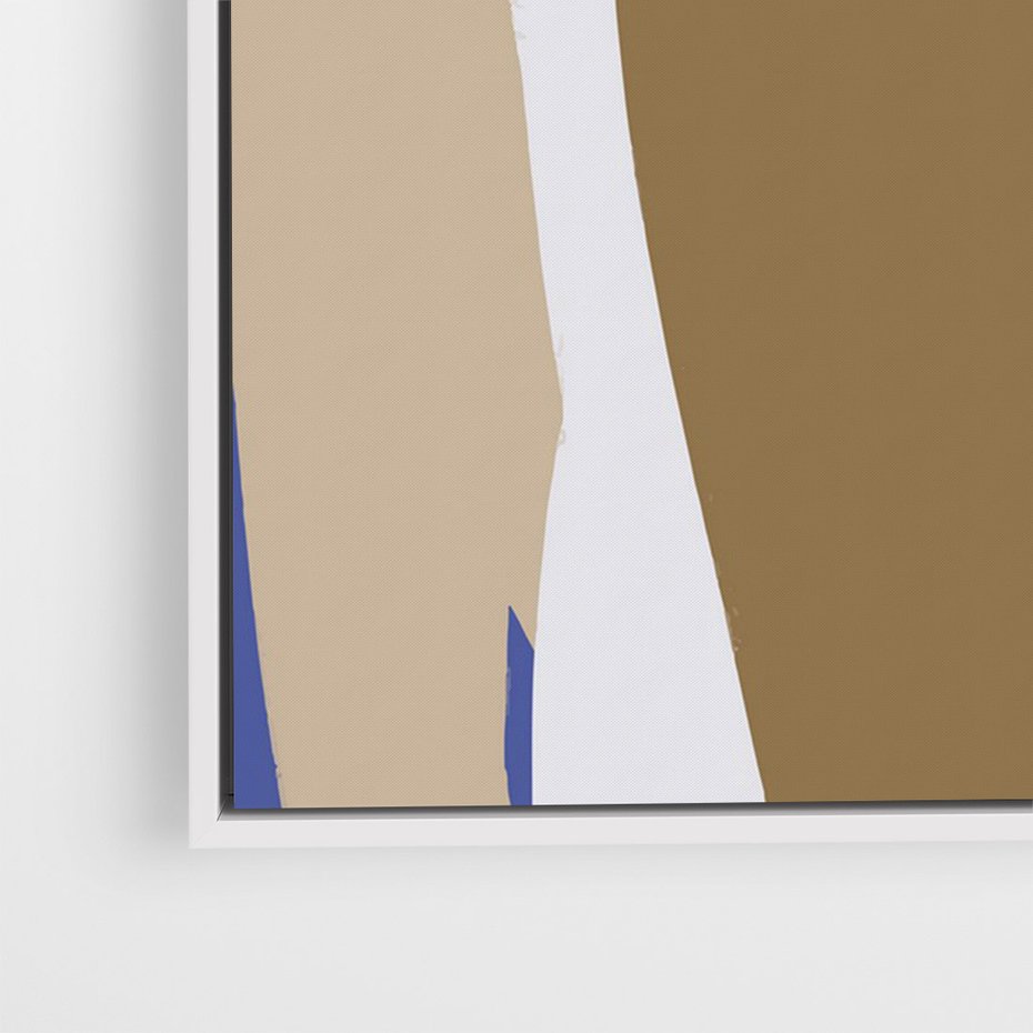 Obraz w ramie 80x120 - Kobieca Inspiracja - plakat retro, kobieta z kokardą - rama biała