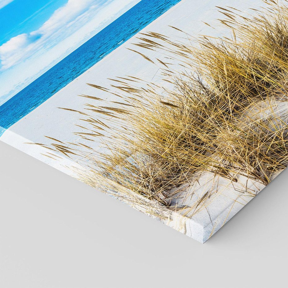 Obraz na płótnie 30x30 - Błogi Relaks - Łeba, bałtyk