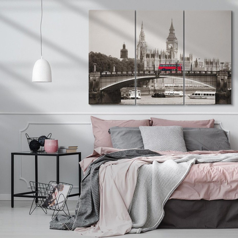 Obraz na płótnie 120x80 - Ikona Londynu - Most - most, Londyn