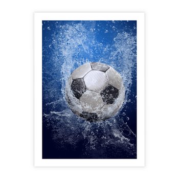 Plakat bez ramy 30x40 - Młodzieżowy Zapał - piłka, młodzieżowy