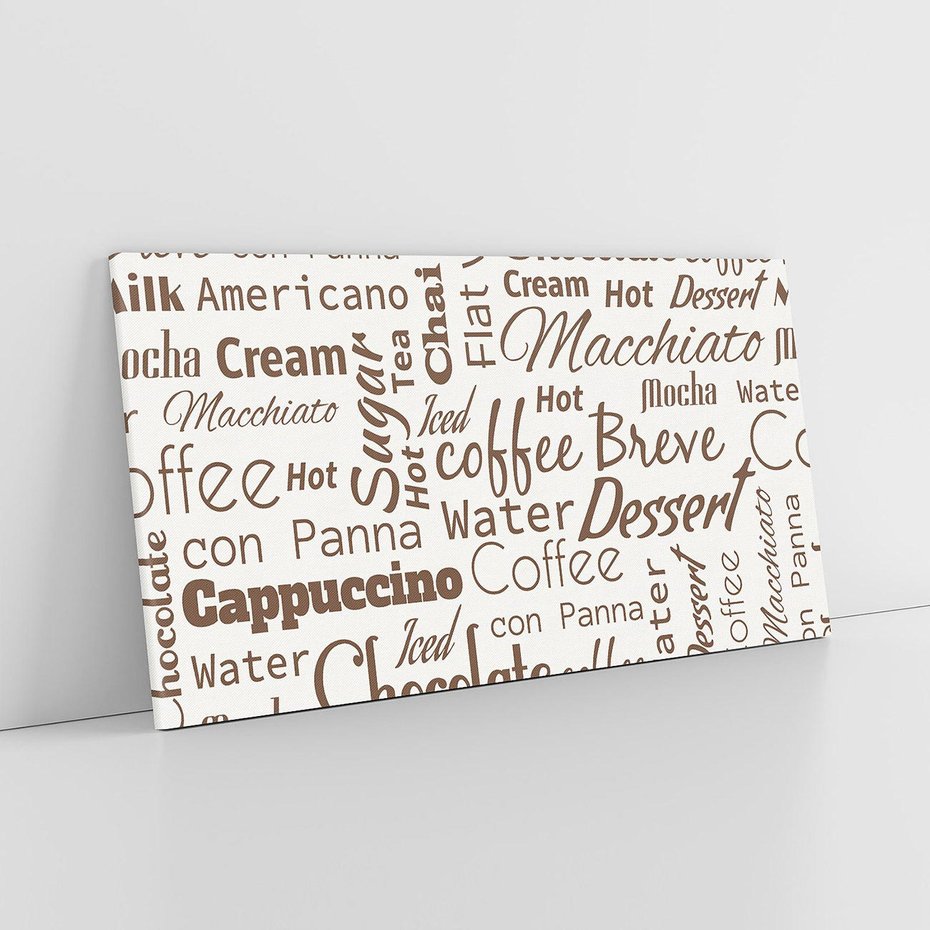 Obraz na płótnie 100x50 - Kawa w Stylu Coffee - kawa, coffee