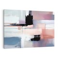 Obraz na płótnie 100x70 - Zamglone Kierunki - abstrakcja, obraz olejny