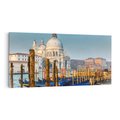 Obraz na płótnie 140x70 - Urok Wenecji - fotografia, przystań w Wenecji