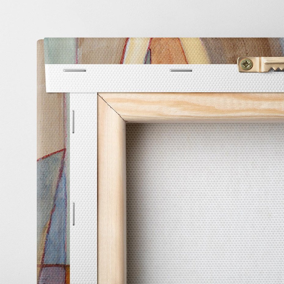 Obraz na płótnie 70x70 - Geometria abstrakcji - abstrakcja, geometria