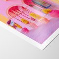 Plakat bez ramy 30x40 - Marokańskie pastele - marokański, pastele