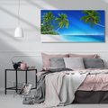 Obraz na płótnie 120x60 - Wyspa tropikalna: egzotyczne piękno - wyspa, tropikalna