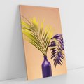 Obraz na płótnie 70x100 - Delikatne Piękno - palma, pastele