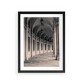 Plakat w ramie 30x40 - Kolumny Elegancji - architektura, kolumny - rama czarna