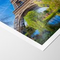 Plakat bez ramy 21x30 - Wieża Eiffla w Paryżu - Eiffla, Paryż