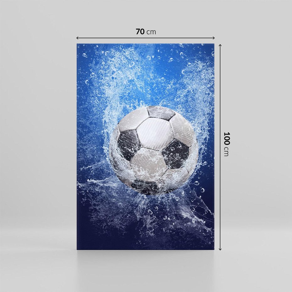 Obraz na płótnie 70x100 - Młodzieżowy Zapał - piłka, młodzieżowy