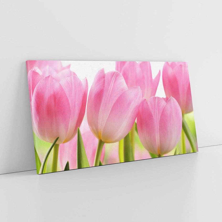 Obraz na płótnie 120x60 - Kwiaty w pełnym rozkwicie - kwiat, Kwiaty