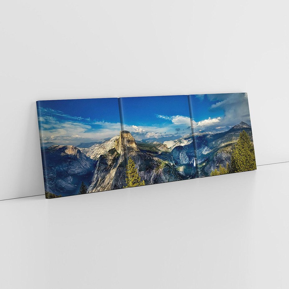 Obraz na płótnie 90x30 - Zaklęty las oaza spokoju - góry, las