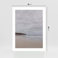 Plakat bez ramy 30x40 - Mglista plaża - plaża, mgła