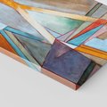 Obraz na płótnie 70x70 - Geometria abstrakcji - abstrakcja, geometria