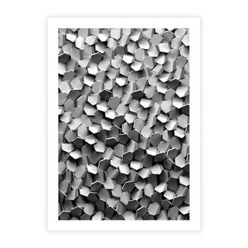 Plakat bez ramy 21x30 - Odkryj głębię sztuki - graficzne, 3D