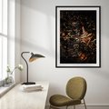 Plakat bez ramy 30x40 - Jesienna Melodia - suche trawy, paprocie