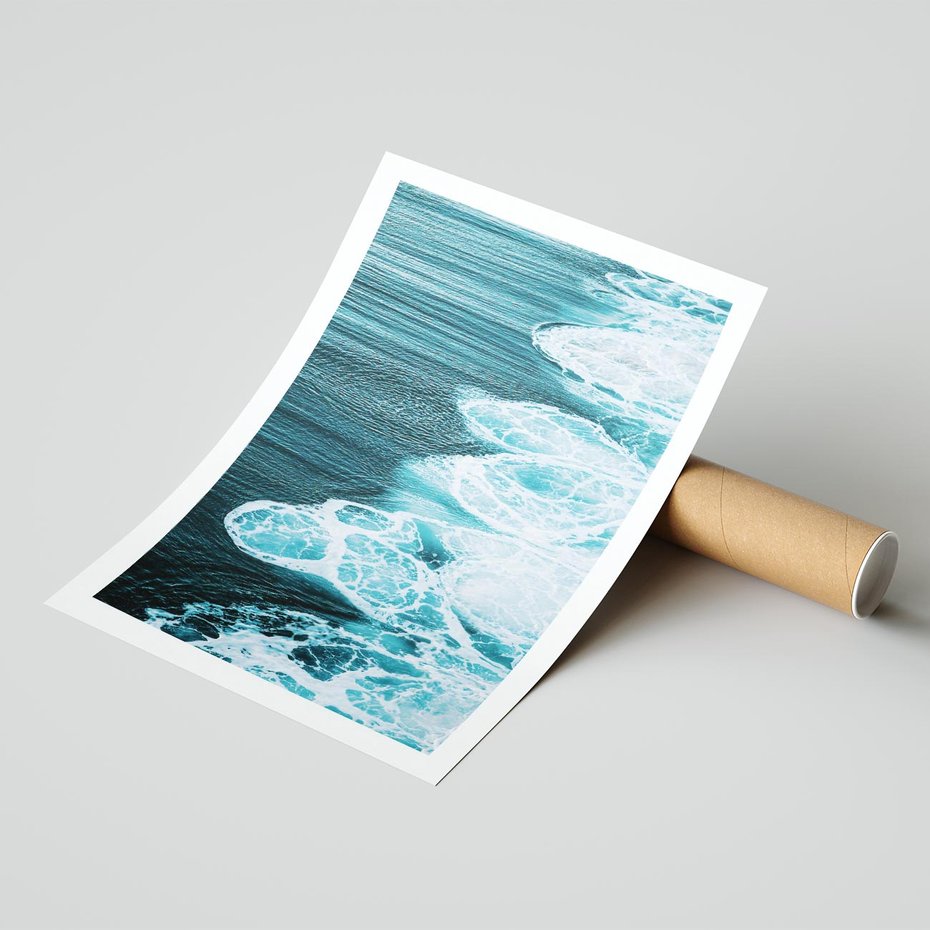 Plakat bez ramy 50x70 - Morska potęga - morze, ocean