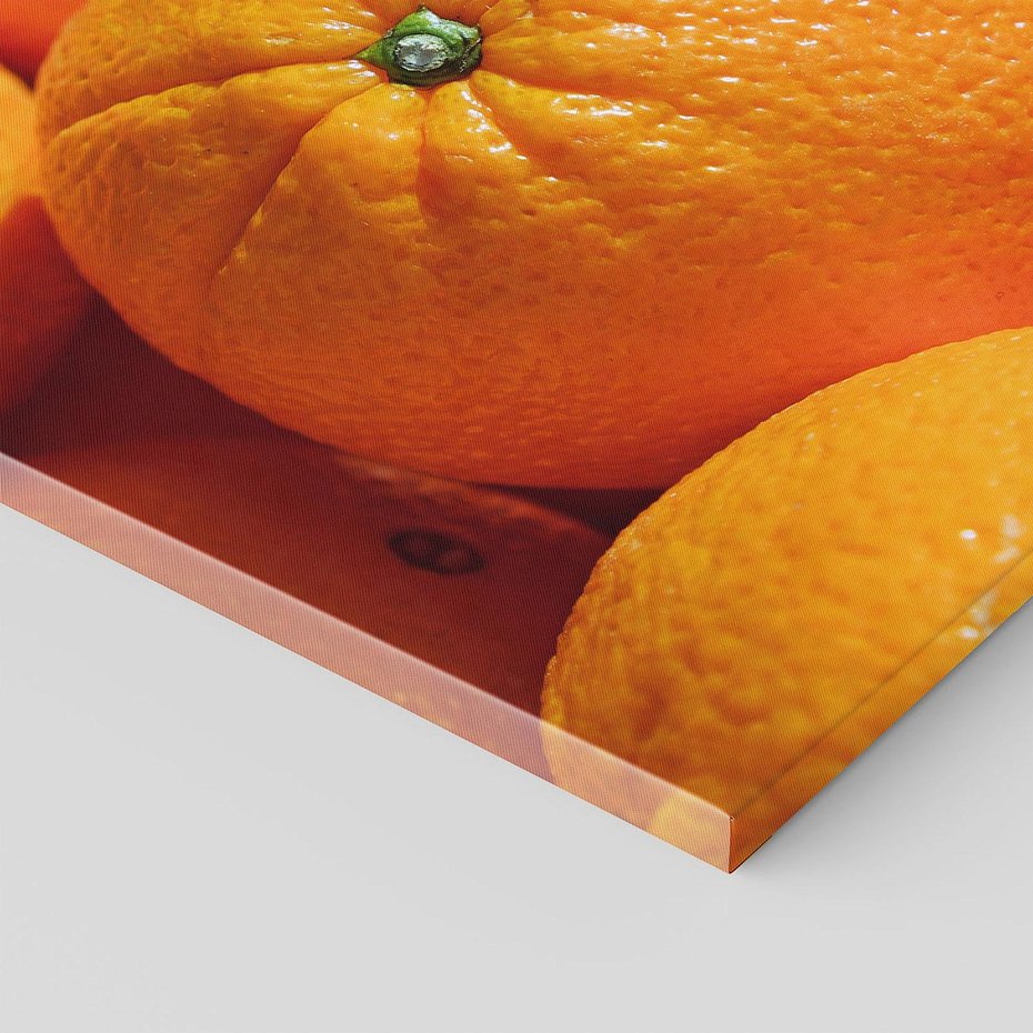 Obraz na płótnie 40x40 - Pomarańcze Owoce - pomarańcze, owoce