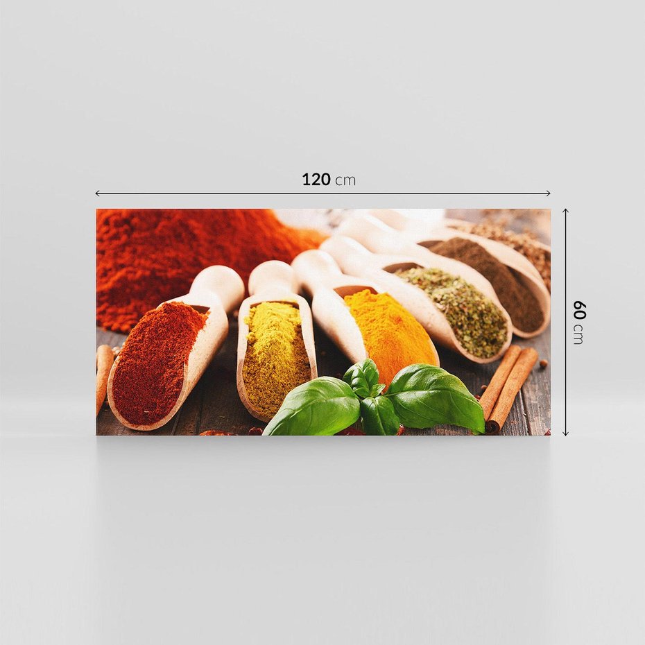 Obraz na płótnie 120x60 - Magia Smaku - przyprawy, azja