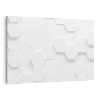 Obraz na płótnie 120x80 - Przestrzenne Zabawy - geometryczne, 3D