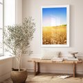 Plakat bez ramy 30x40 - Żyzne Pola - pole, pszenicy