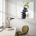 Obraz na płótnie 30x30 - Orchidea w Spa - spa, orchidea