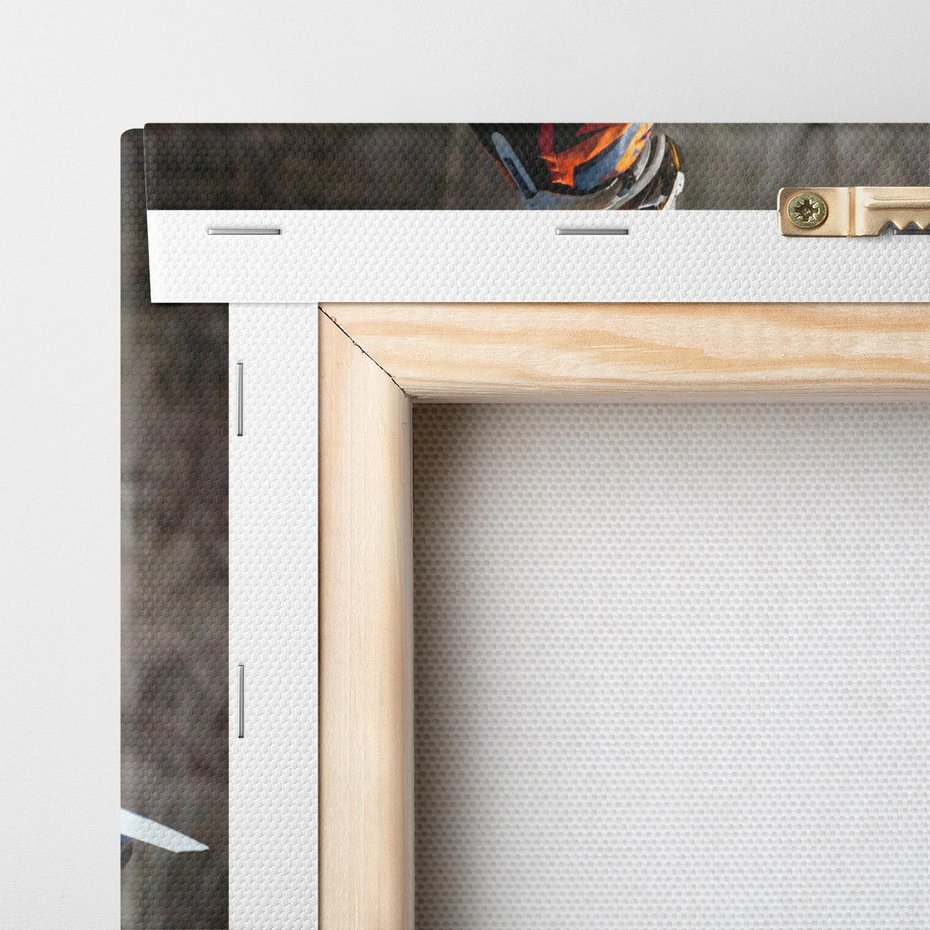 Obraz na płótnie 120x80 - Sportowy motocykl cross - motocykl, cross