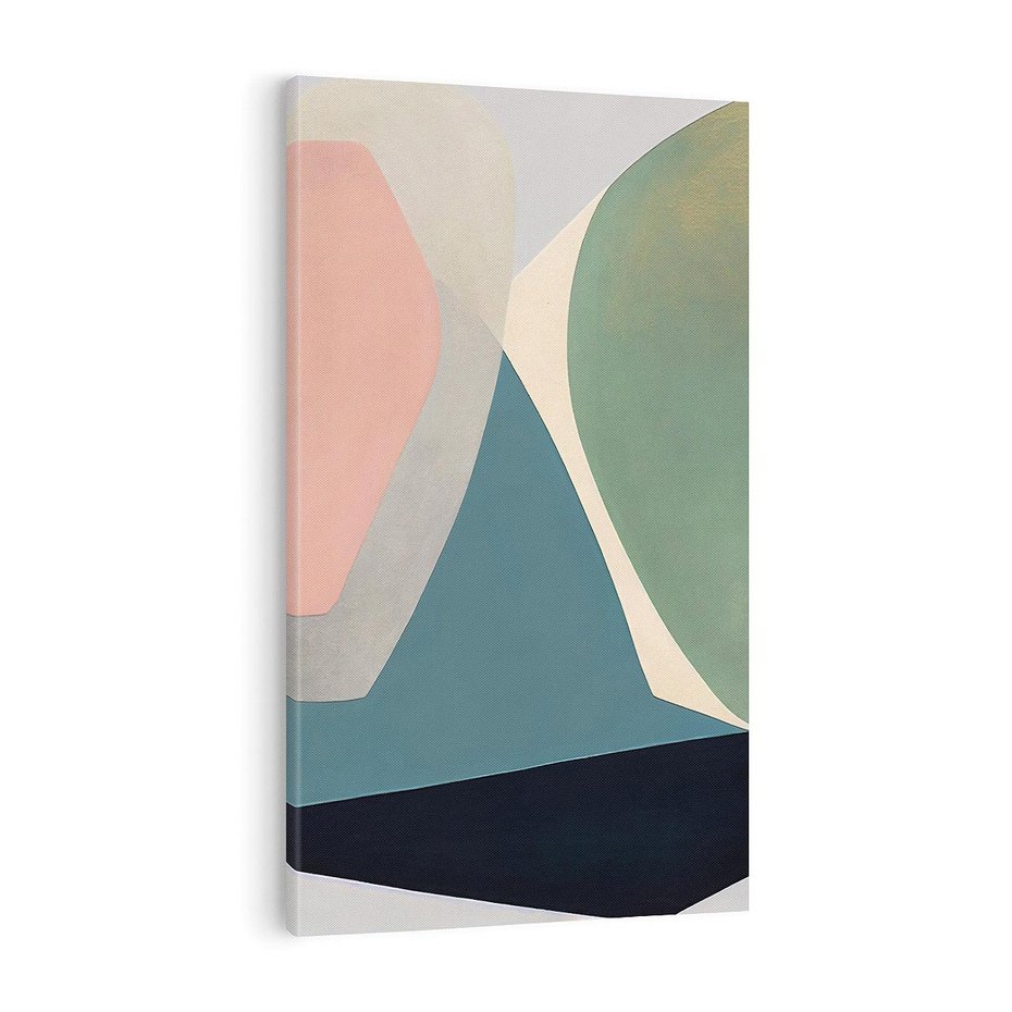 Obraz na płótnie 70x100 - Szare Tło Plam - abstrakcyjne plamy, kształty