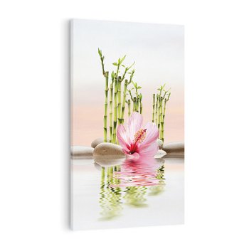 Obraz na płótnie 70x100 - Harmonia i relaks - spa, bambus