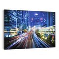 Obraz na płótnie 100x70 - Nocne Światła Miasta - noc, miasto