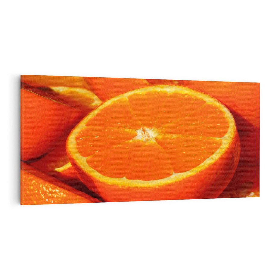 Obraz na płótnie 120x60 - Pomarańcze Owoce - pomarańcze, owoce