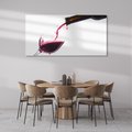 Obraz na płótnie 120x60 - Radość w smaku wina - wino