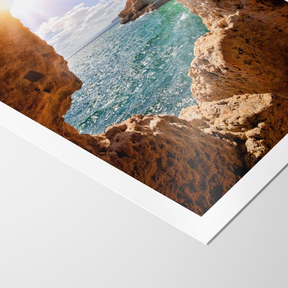 Plakat bez ramy 30x40 - Potęga Natury - morze, klify