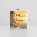 Obraz na płótnie 80x80 - Duch Indyjskiej Yogi - Indie, Azja
