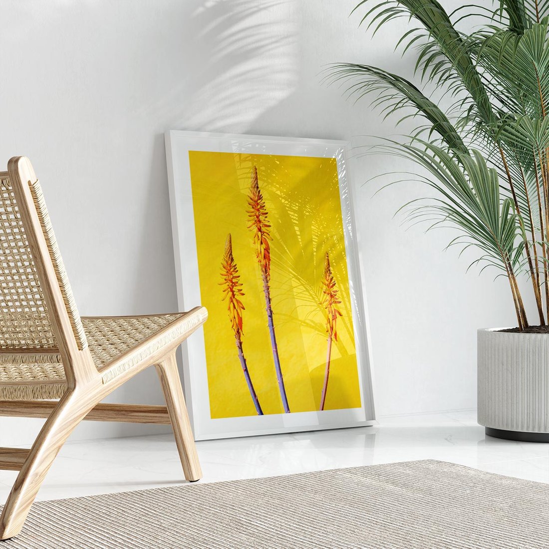 Plakat bez ramy 50x70 - Radość Natury - kolor, kwiaty