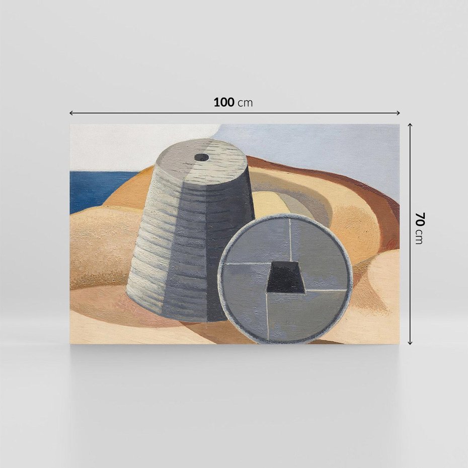 Obraz na płótnie 100x70 - Mineral Objects (1935), Paul Nash - Reprodukcja - reprodukcja, obraz na płótnie