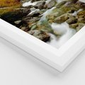 Plakat w ramie 30x40 - Śpiew Strumienia - strumień, górski - rama biała