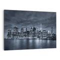 Obraz na płótnie 70x50 - Miejskie Migawki - noc, NY
