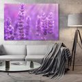 Obraz na płótnie 120x80 - Fioletowa harmonia lawendy - lawenda, fiolet