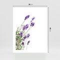 Plakat bez ramy 30x40 - Delikatny Urok - lawenda, kwiaty
